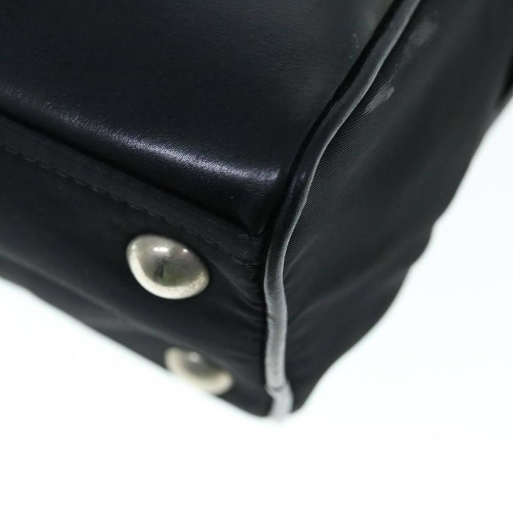 PRADA Hand Bag Nylon Black Auth ki3990 - Picture 9 of 16